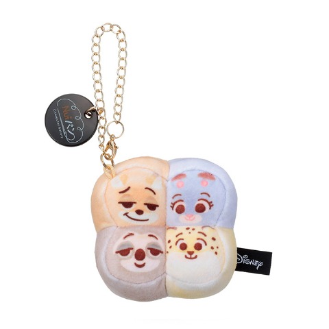 Nuiパン／チェーンストラップマスコット／ちぎりパン／ニック・ジュディ・フラッシュ・クロウハウザー