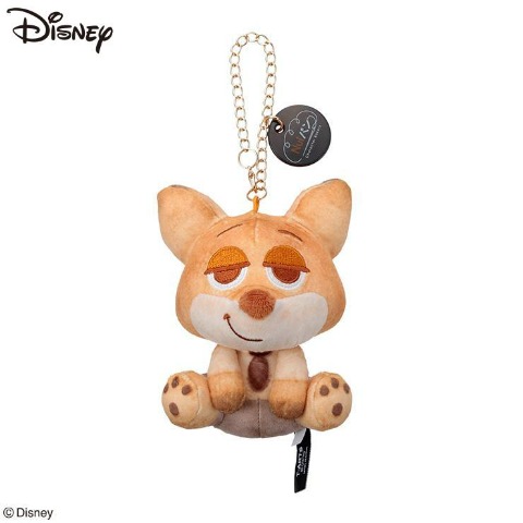 Nuiパン／チェーンストラップマスコット／キャラクターパン（すわり）／ニック・ワイルド