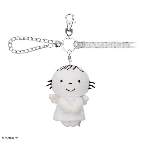 ブルーナ ちょっこりさん バッグチャーム／天使（白い羽）