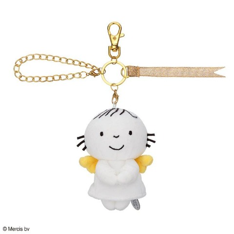 ブルーナ ちょっこりさん バッグチャーム／天使（黄色い羽）