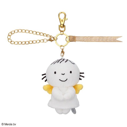 ブルーナ ちょっこりさん バッグチャーム／天使（黄色い羽）