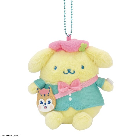 ぬいぐるみキーホルダー（クッピーラムネ　ポムポムプリン）