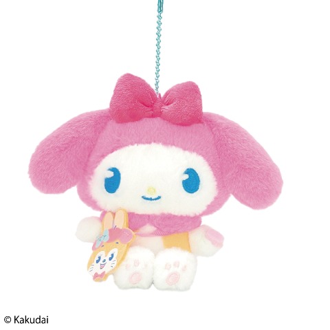 ぬいぐるみキーホルダー（クッピーラムネ　マイメロディ）