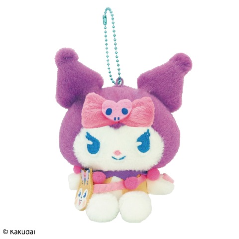 ぬいぐるみキーホルダー（クッピーラムネ　クロミ）
