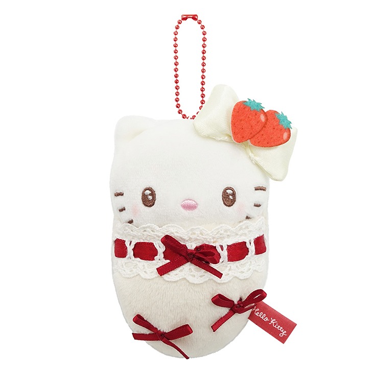 ぬいぐるみキーホルダー おくるみ（ハローキティ） | シャンブル