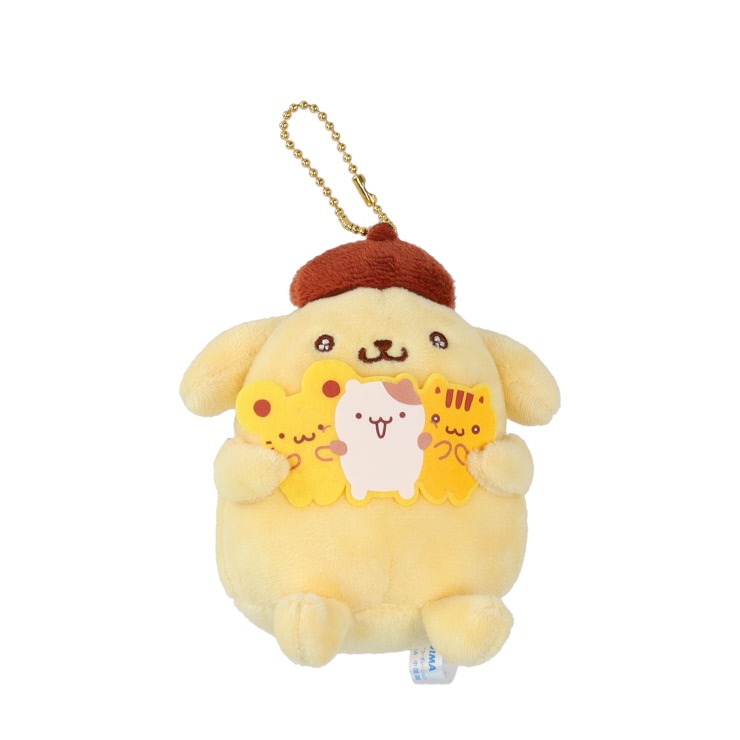ぬいぐるみキーホルダー ポムポムプリン MCコレクション チームプリン
