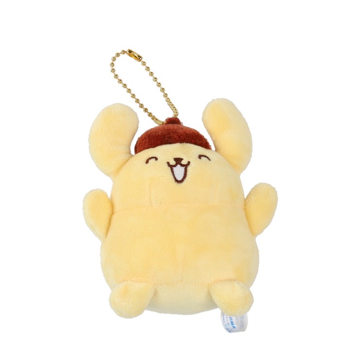 ぬいぐるみキーホルダー ポムポムプリン MCコレクション わーい