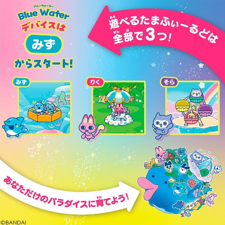 TamagotchiParadise BlueWater | シャンブル | しまむらパーク