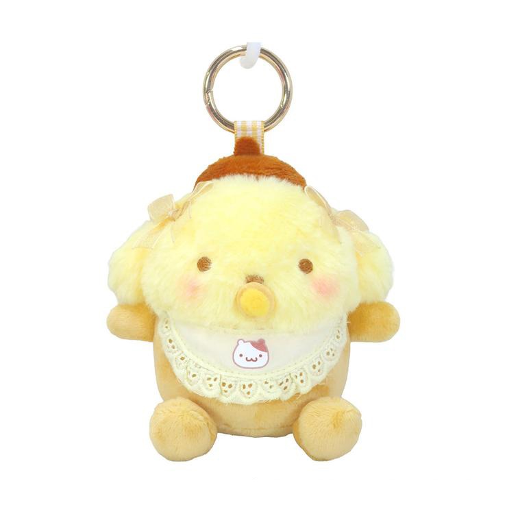 ポムポムプリン ブルブルキーホルダー ぬいぐるみ マスコット 1996 2000 ぬいぐるみキーホルダー ベビー（ポムポムプリン） | シャンブル
