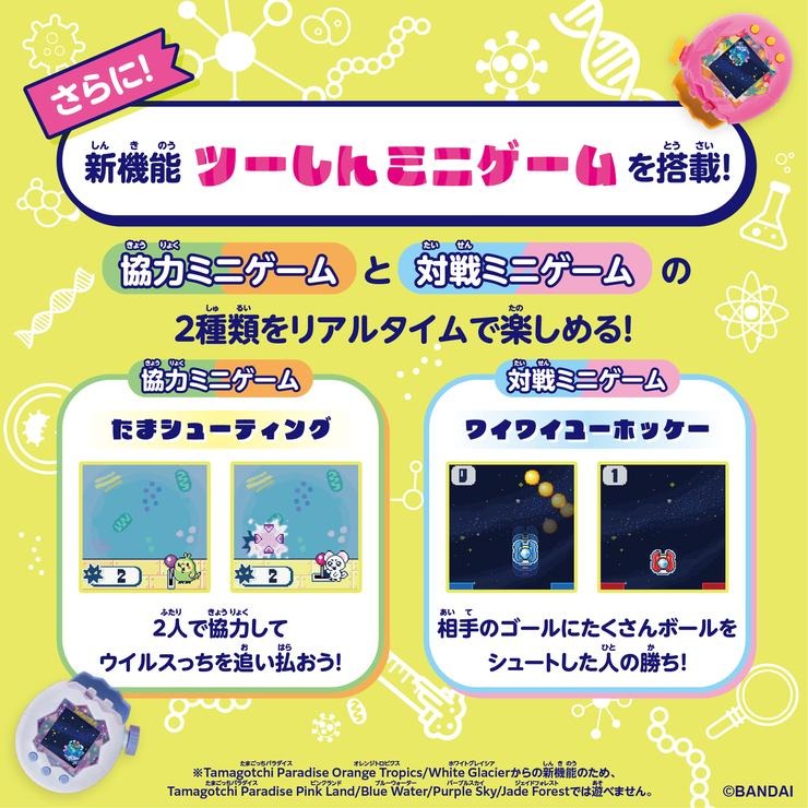 玩具 Tamagotchi Paradise - White Glacier | シャンブル | しまむらパーク