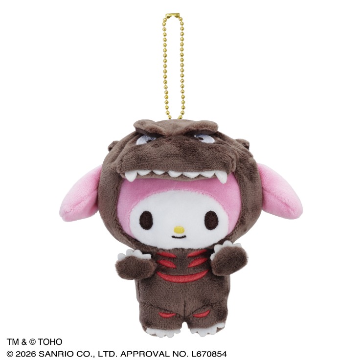 2010s 超希少 マイメロディ 特大110cm ジャンボぬいぐるみ しまむら ぬいぐるみマスコット（ゴジラ×マイメロディ） | シャンブル