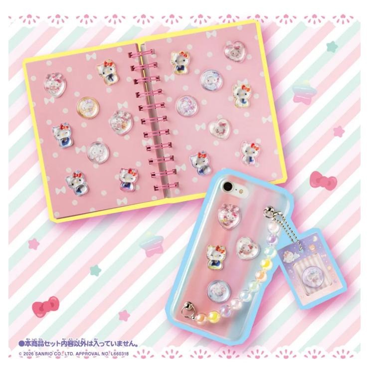 キラ☆ガチャシール ぷっくりドロップ 専用別売りセット ハローキティ