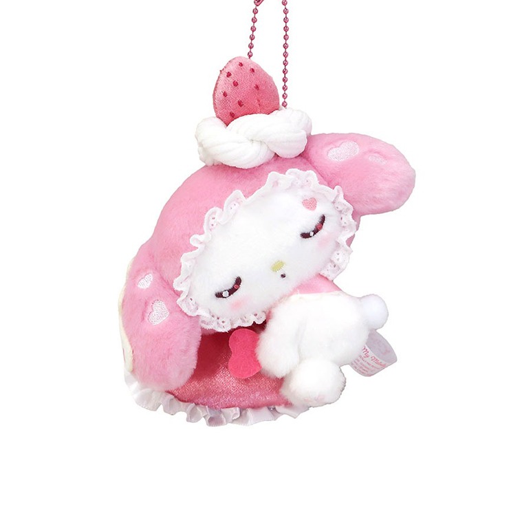 ぬいぐるみキーホルダー どーりーみっくすぷち（マイメロディ