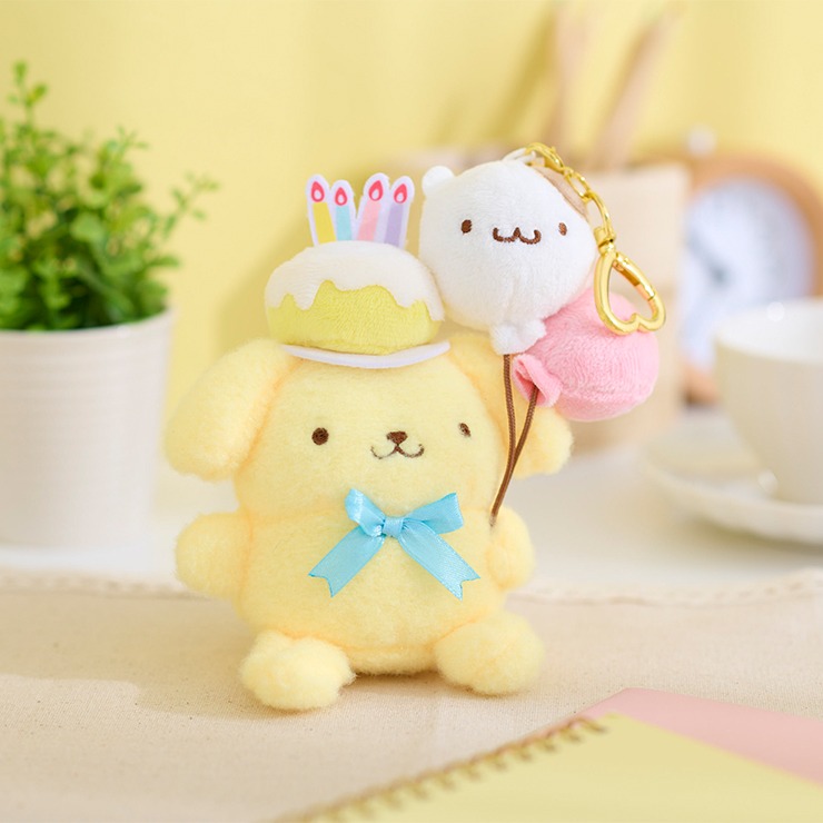 ぬいぐるみキーホルダー フェアマスコット（ポムポムプリン