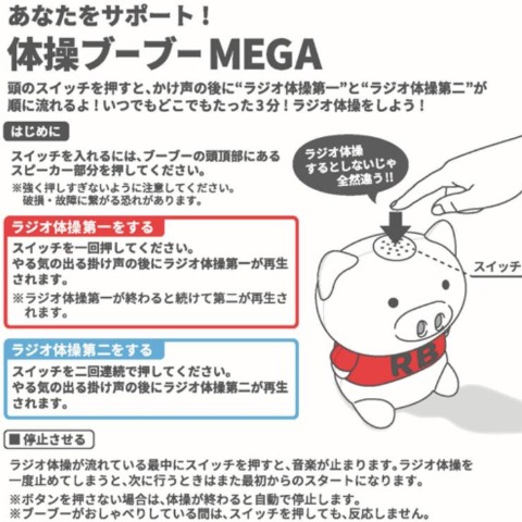 体操ブーブー メガ2
