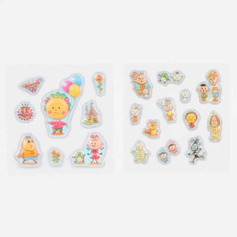 ぷっくりシール