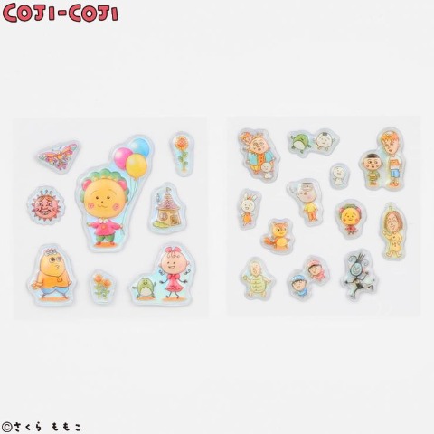 ぷっくりシール