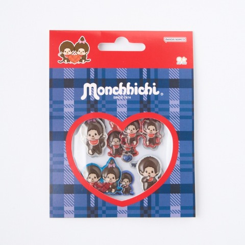 ぷっくりシール（青）