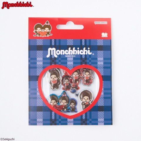 ぷっくりシール（青）