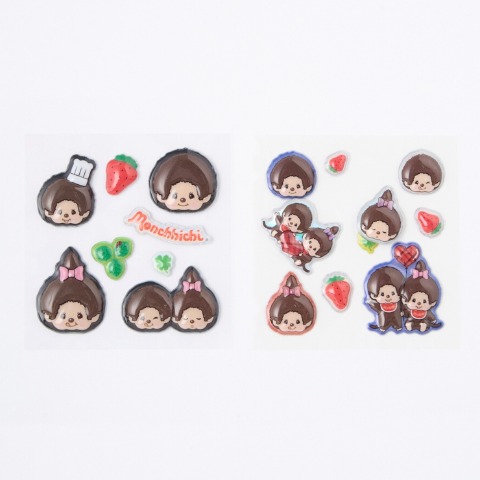 ぷっくりシール（赤）