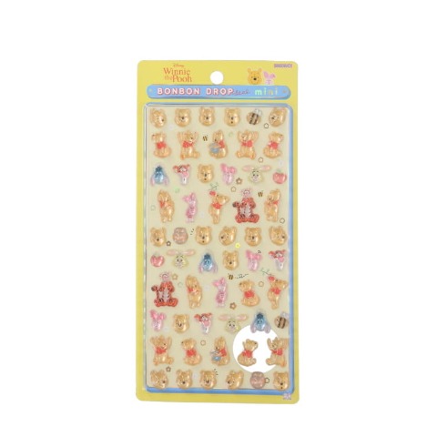 ボンボンドロップシールミニ（くまのプーさん）