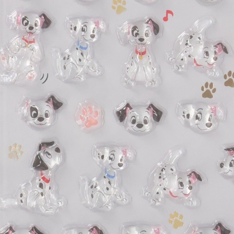ボンボンドロップシールミニ（101匹わんちゃん）