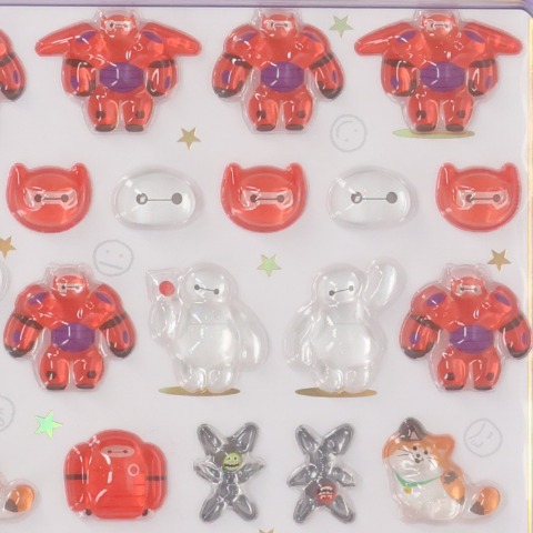 ボンボンドロップシールミニ（ベイマックス）