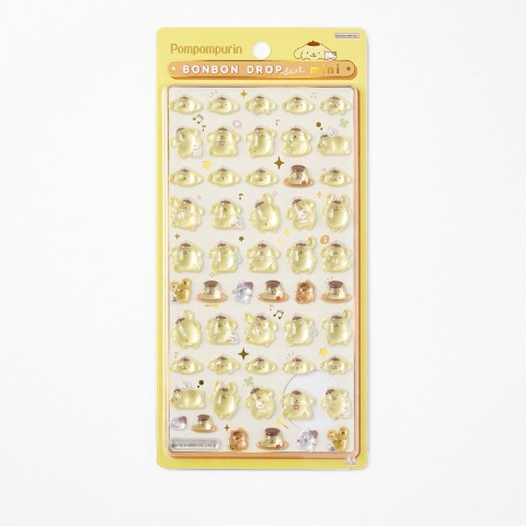 ボンボンドロップシールミニ（ポムポムプリン）