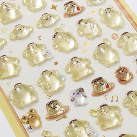 ボンボンドロップシールミニ（ポムポムプリン）