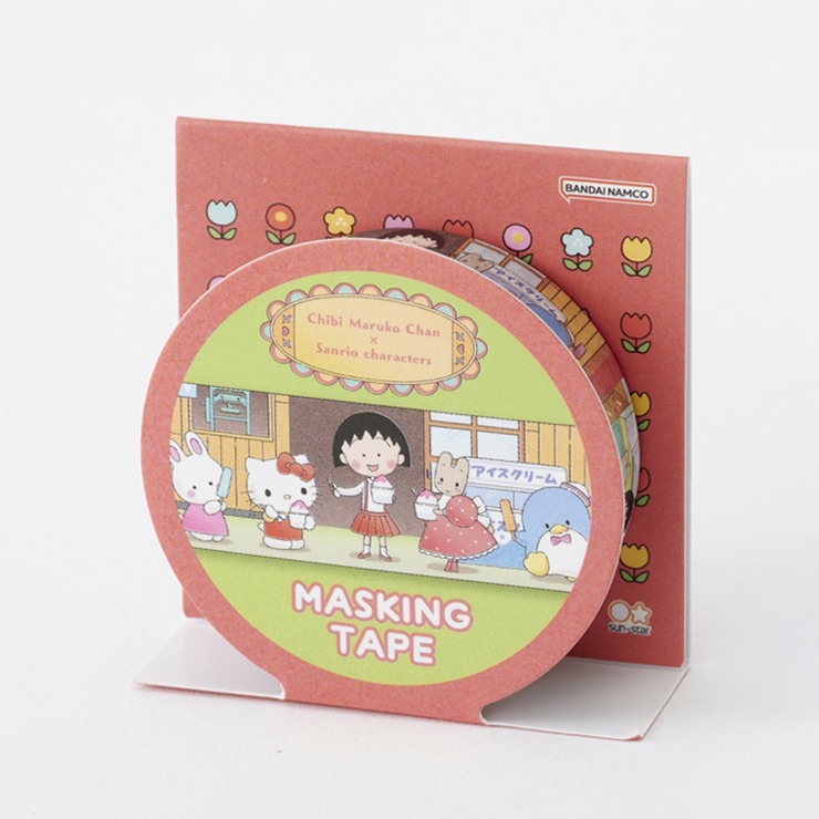 マスキングテープ（ちびまる子ちゃん×サンリオキャラクターズ
