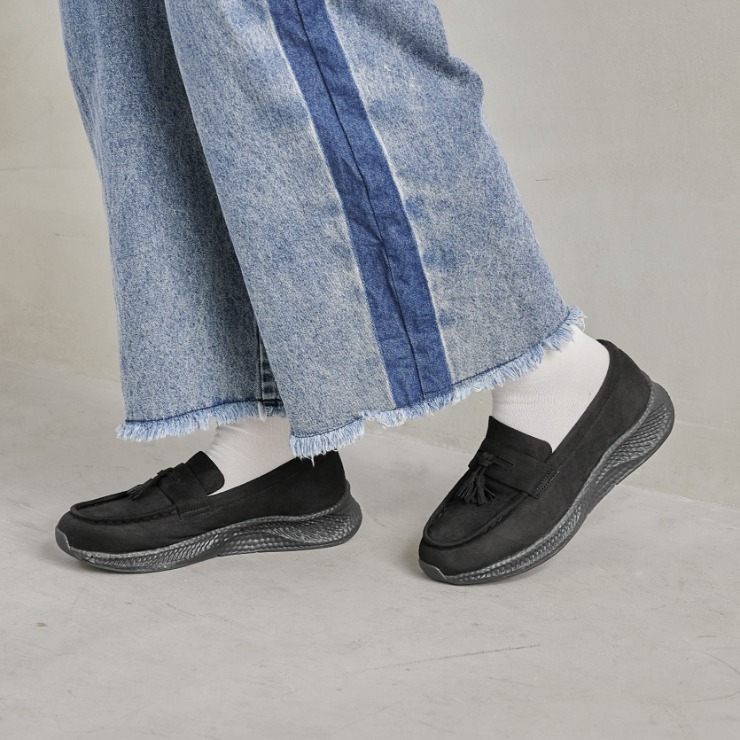 UNDERCOVER 初期 フェルトソール タッセルローファー 新品未使用 レディース 厚底タッセルスニーカーローファー（la farfa SHOES【M+