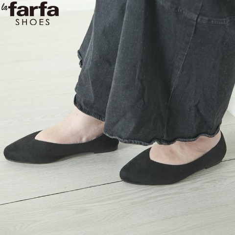 レディース　5Eプレーンカジュアルパンプス(la farfa SHOES)