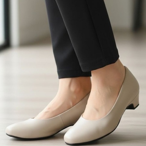 レディース　パンプス（姿勢サポート　屈曲パンプス）