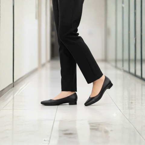 レディース　パンプス（姿勢サポート　屈曲パンプス）