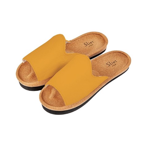 レディース　ルームシューズ （スリエットYタイプ　マスタード）