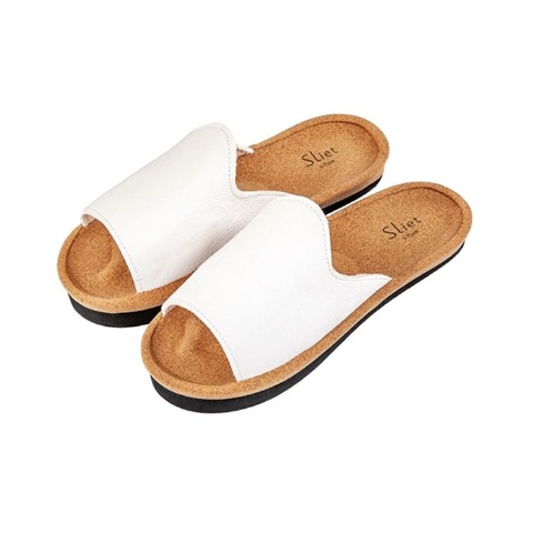 レディース　ルームシューズ （スリエットYタイプ　ホワイト）