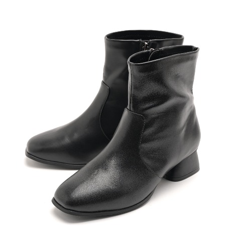 レディース　ストレッチショートブーツ（la farfa SHOES)