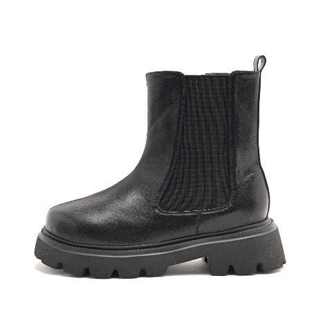 レディース　サイドゴアショートブーツ（la farfa SHOES)