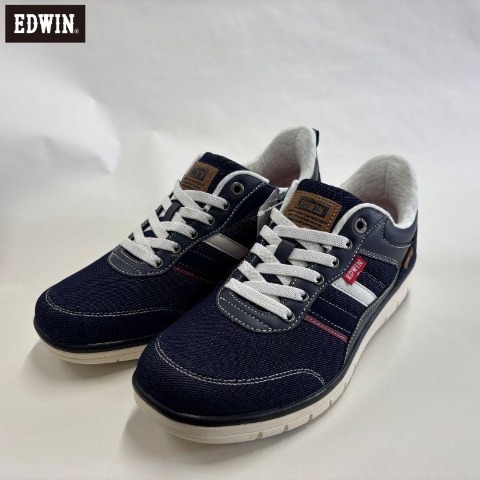 メンズ　立ったまま履けるシューズ　EDWIN
