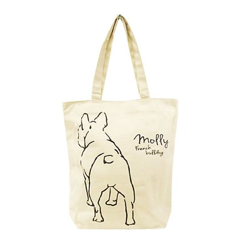 アニマルグラフィックトート（ブルドッグ）