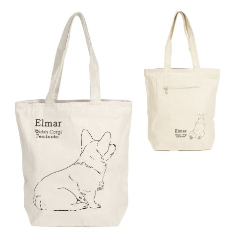 アニマルグラフィックトート（コーギー）