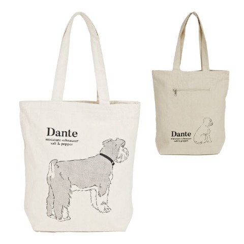 アニマルグラフィックトート（シュナウザー）