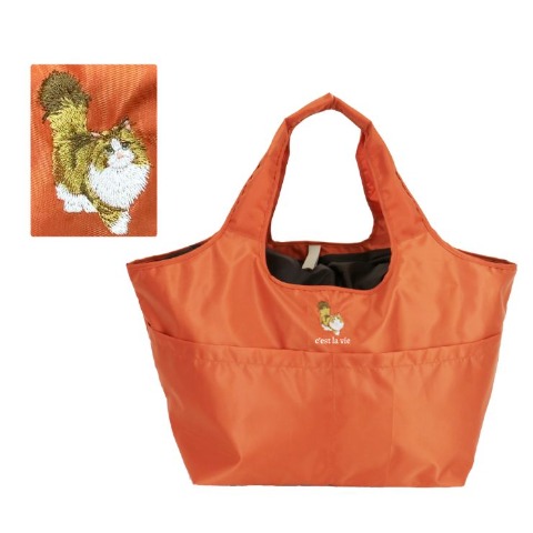 カゴラクエコバッグ（ラグドール）