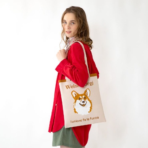 コーギートートバッグ