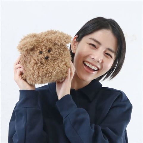 ファーリーパピー巾着ポーチ